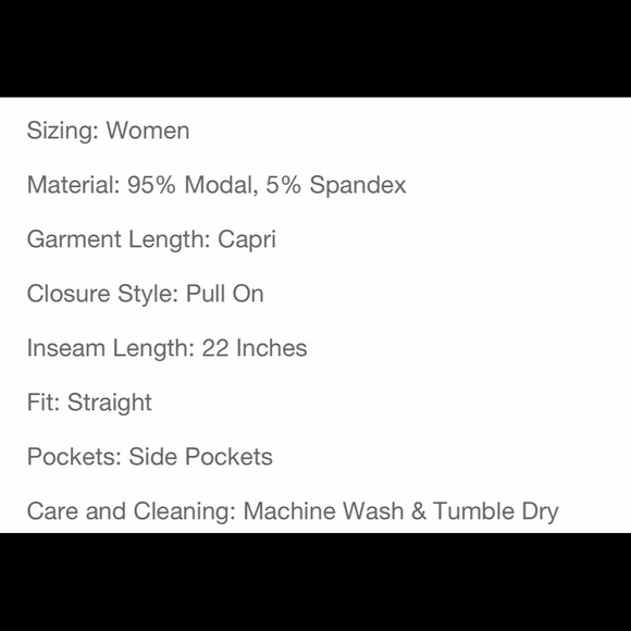 SOLD!!Women's Beautifully Soft Crop Pajama Pants - Stars - Picture 3 of 8